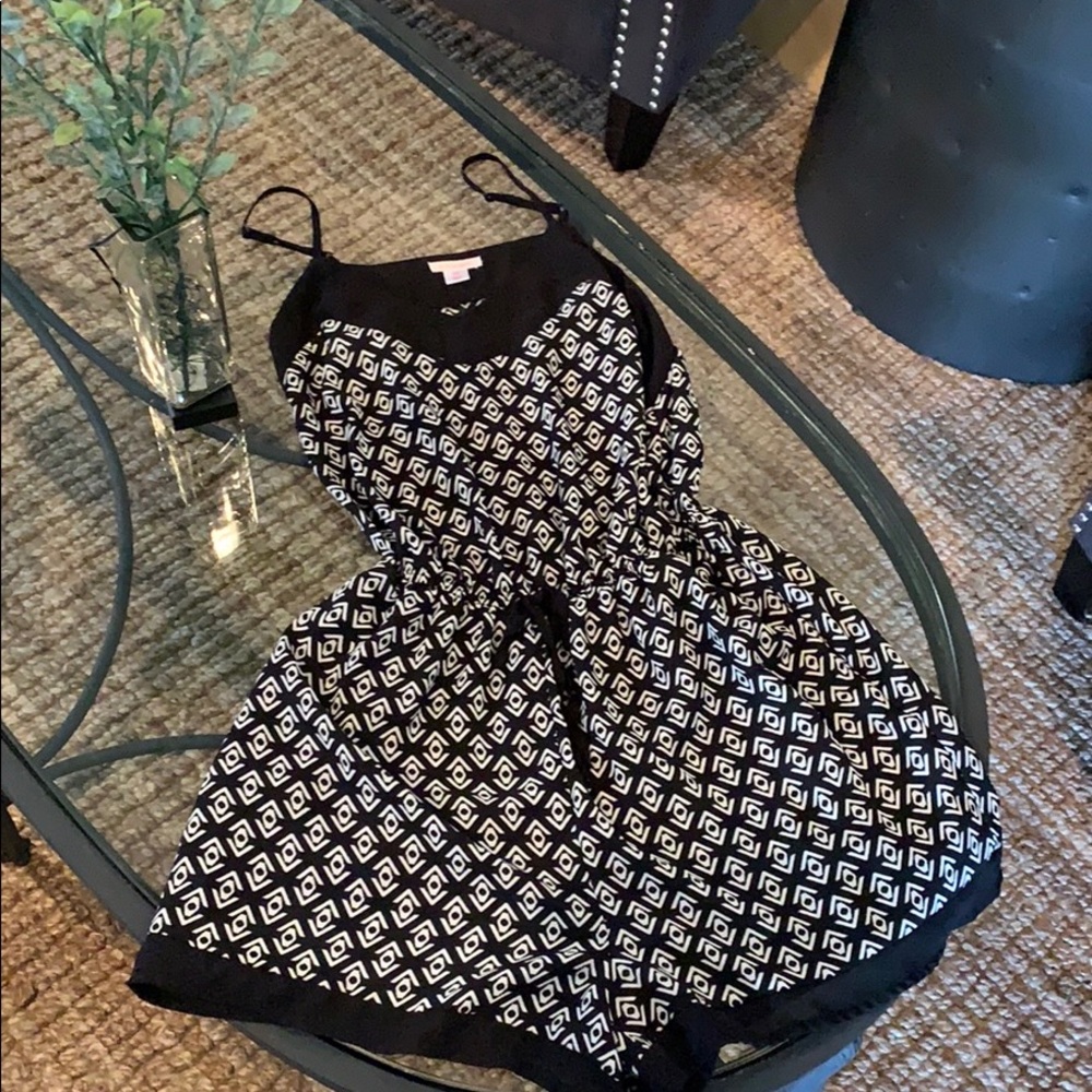 Black and white romper size S
